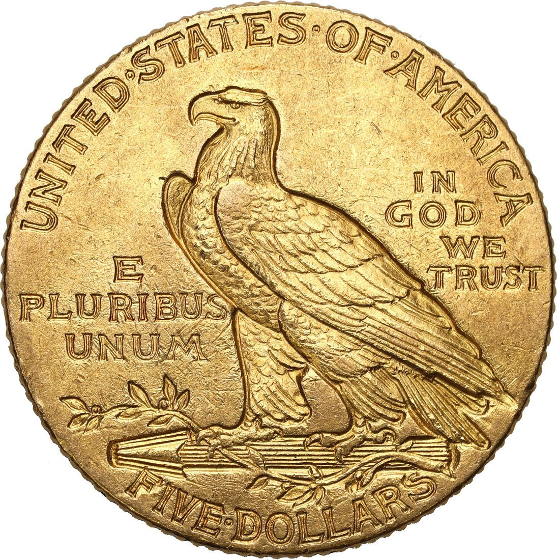 USA. 5 dolarów 1908 Indianin, Filadelfia